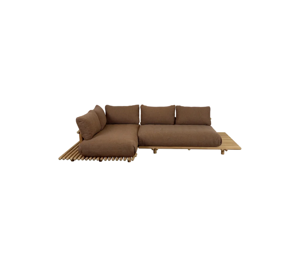 Sticks platform, corner sofa