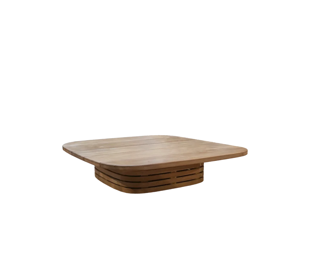 Mellow coffee table, square - large