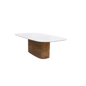 Mellow dining table, oval - large