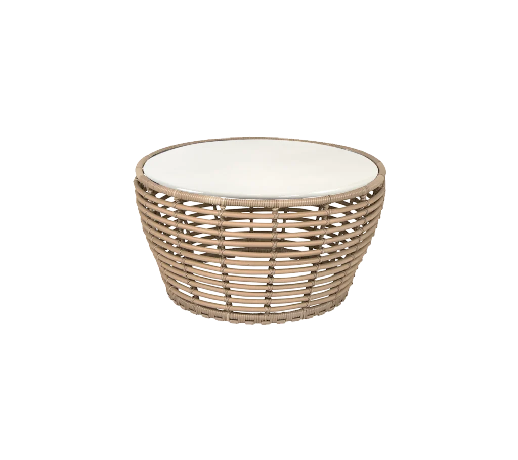 Basket coffee table, medium