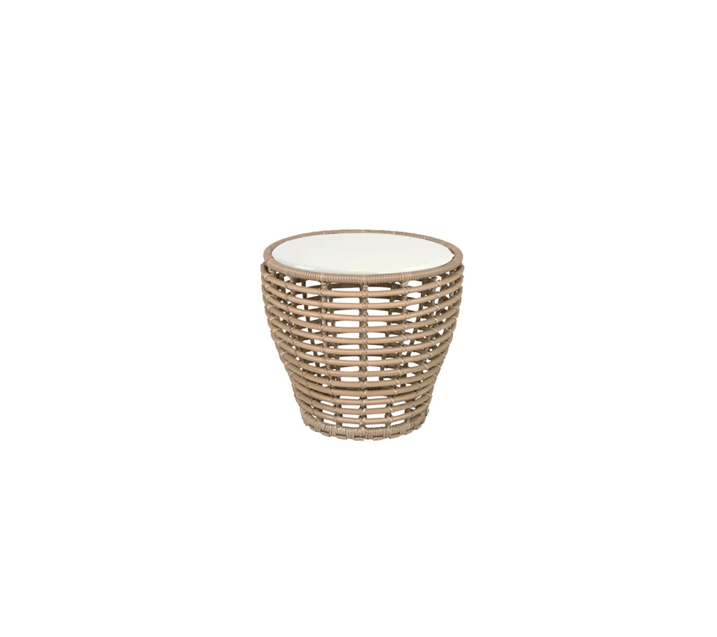 Basket coffee table, small