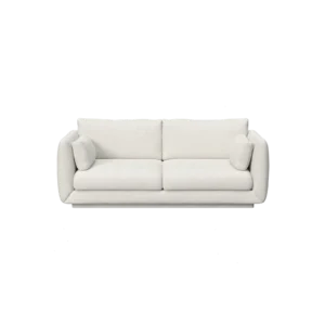 Bloom 2-seater sofa w/plinth