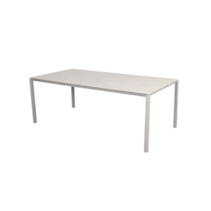 Pure dining table outdoor, 200x100 cm