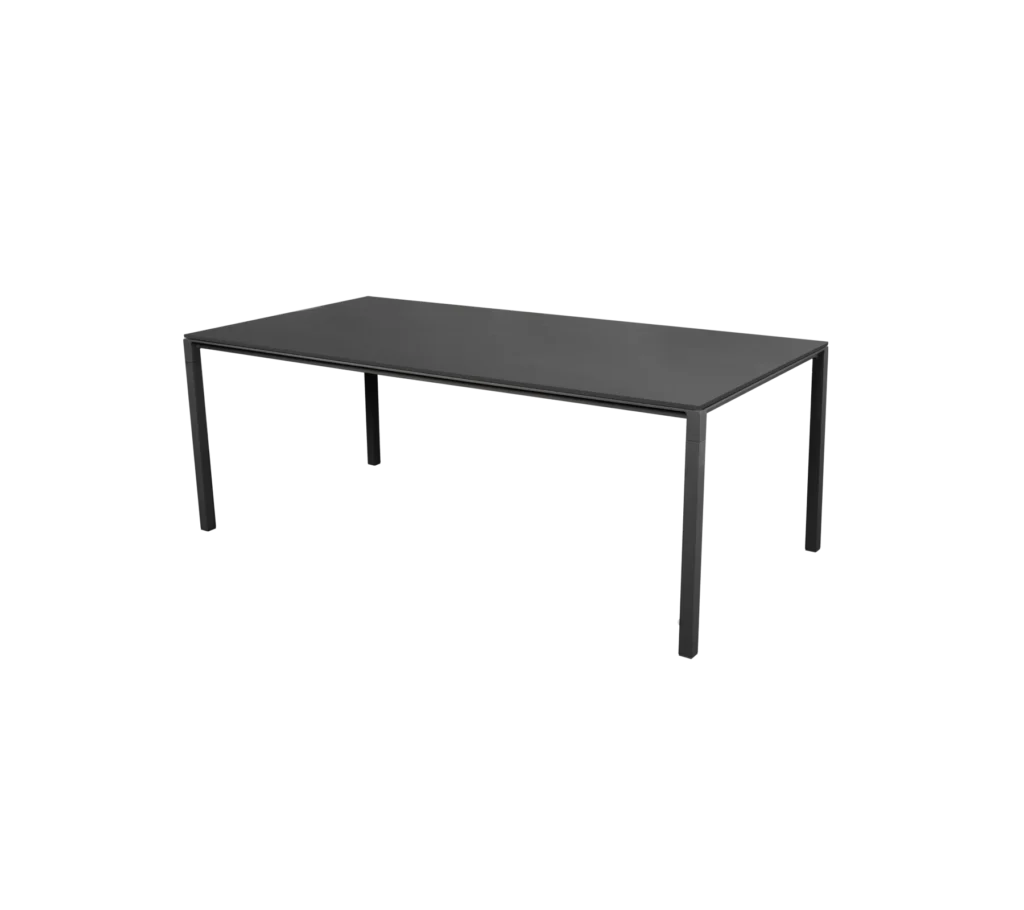 Pure dining table indoor, 200x100 cm