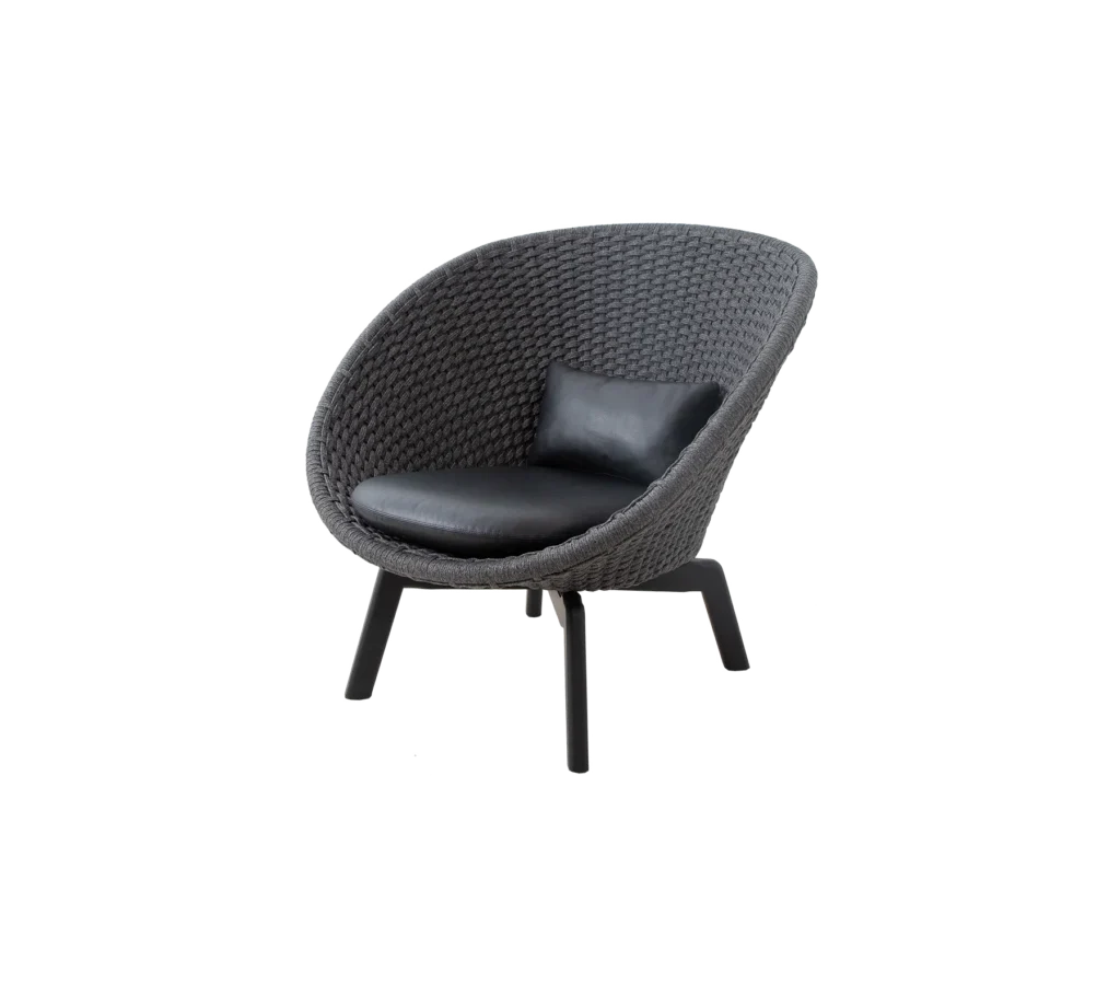 Peacock lounge chair, Indoor